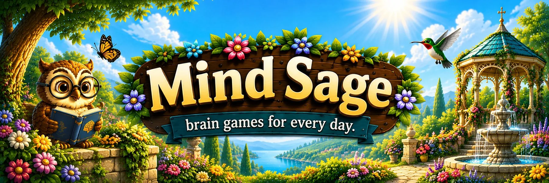 Mind Sage: brain games for every day. From HealthLytix.